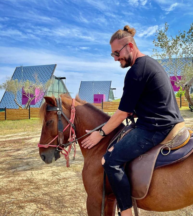 3 Hills Boutique - The Ranch Experience Hotel Trilofos Luaran gambar